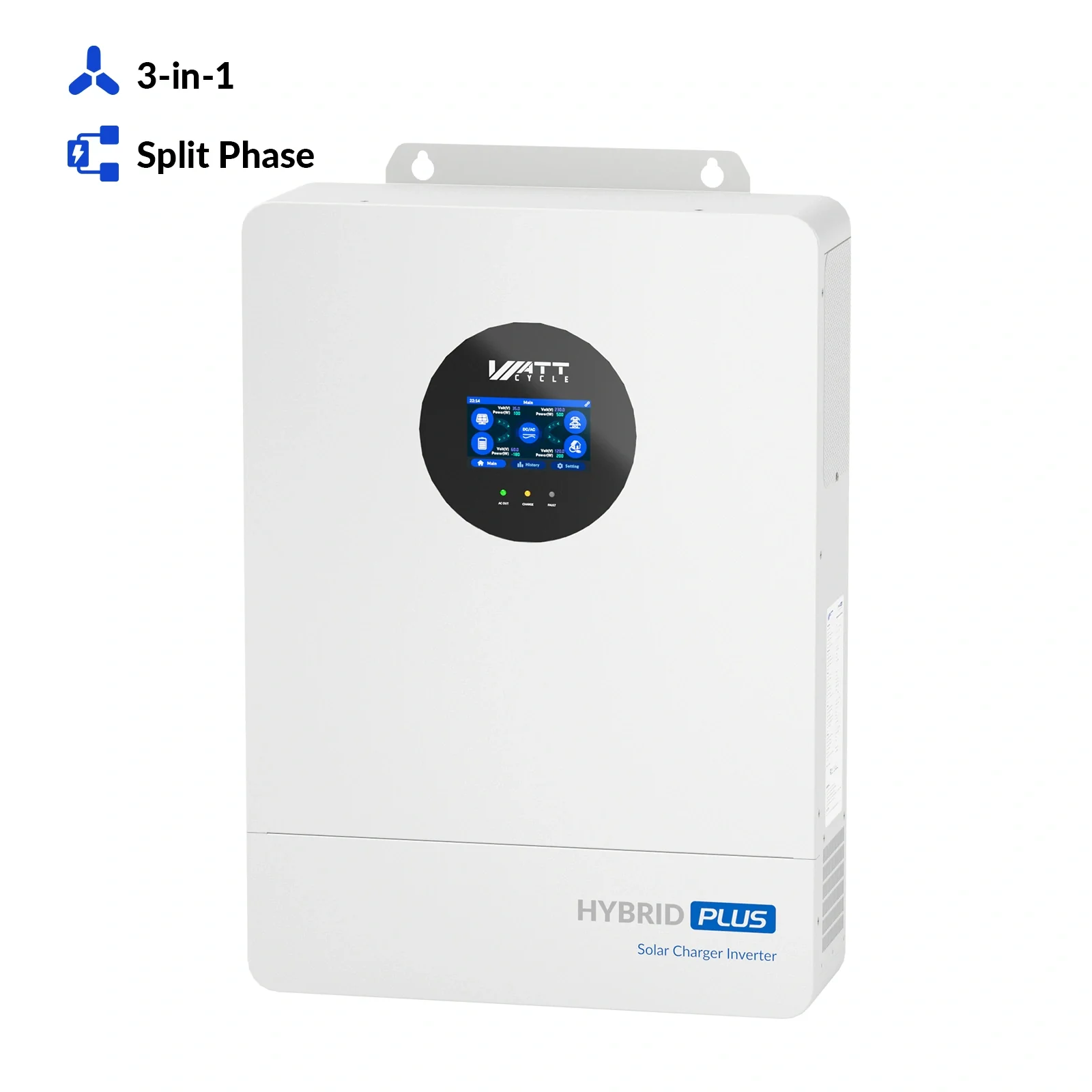 WattCycle Storm-Ready Whole-Home Backup Power Kit — 48V 12kW Hybrid Inverter + 48V 314Ah 16kWh Battery - Image 7