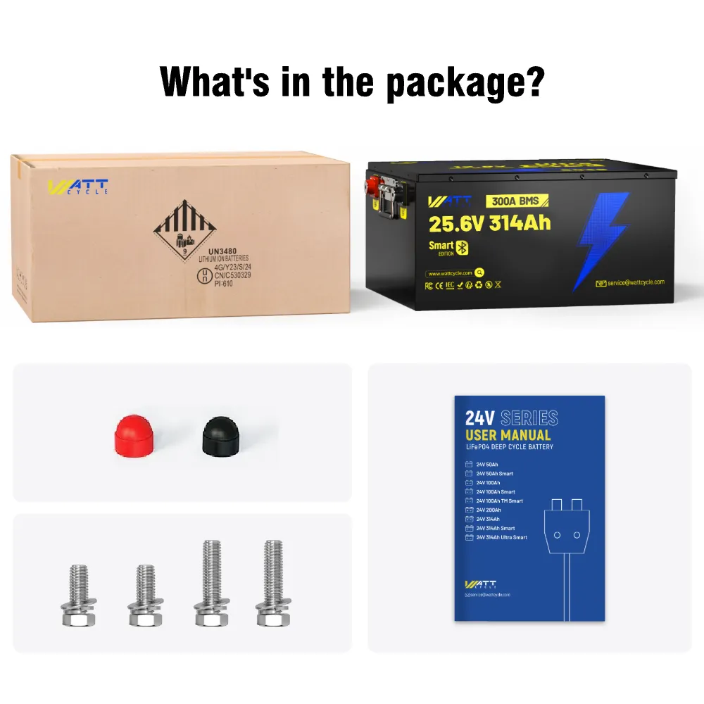 Wattcycle 24V 314Ah Ultra LiFePOā Battery with Bluetooth - Image 12