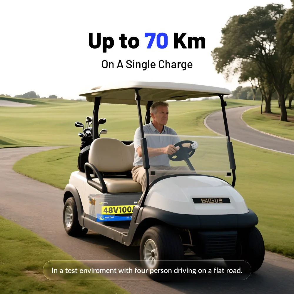 [Free Monitor] 48V 100Ah Golf Cart Bluetooth LiFePO₄ Lithium Battey - 200A BMS - Image 7