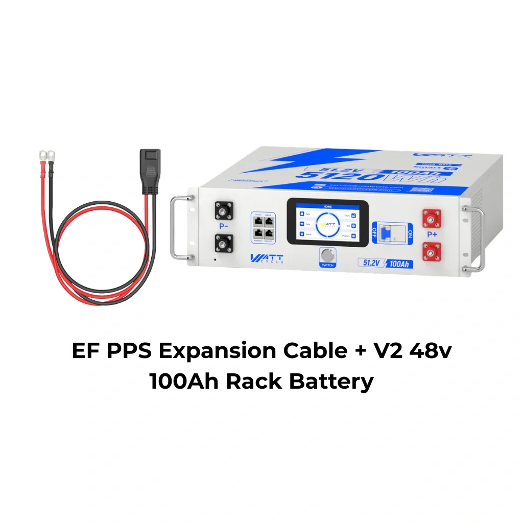 ✅ WattCycle First-to-Market: WattLINK - EcoFlow Delta 2/3 Series PPS Expansion Adapter Cable (M8 to XT150-Style) - Image 7